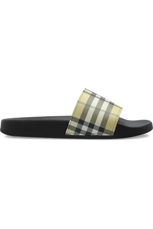 Burberry Checked slides