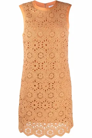 Rodebjer Tulip crochetd-design dress