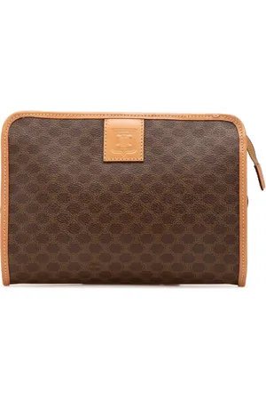 Céline 2000-2015 Macadam Coated Canvas clutch bag