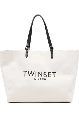 Twin-Set Logo-embroidered shoulder bag
