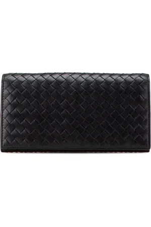 Bottega Veneta 2012-2024 Nappa Intrecciato Continental Flap Wallet long wallets