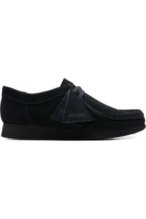 Clarks Wallabee suede lace-up sneakers