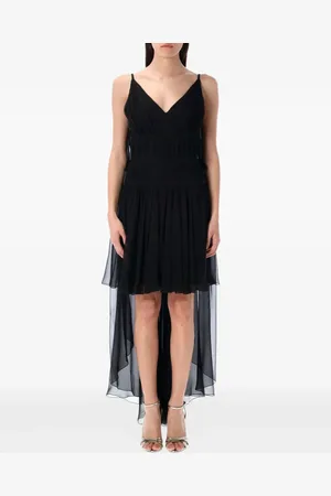 Alberta Ferretti Draped chiffon dress