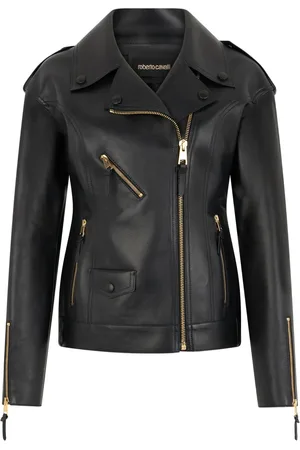 Roberto Cavalli Leather biker jacket