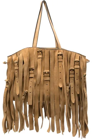 Moschino Fringed tote bag