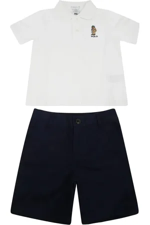 Ralph Lauren Cotton polo shirt and shorts set