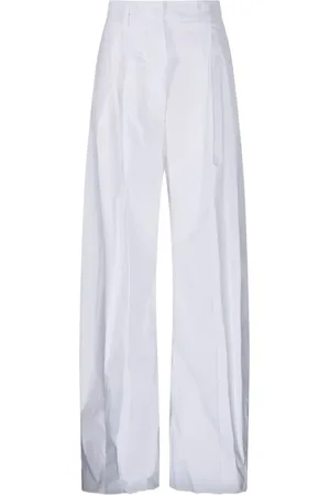 Thelatest Cotton straight-leg trousers