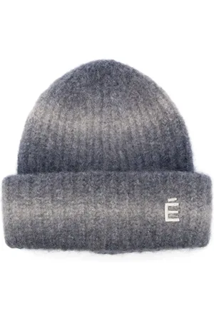 Etudes Logo-patch beanie hat