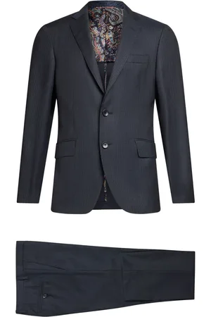 Etro Single-breasted wool suit