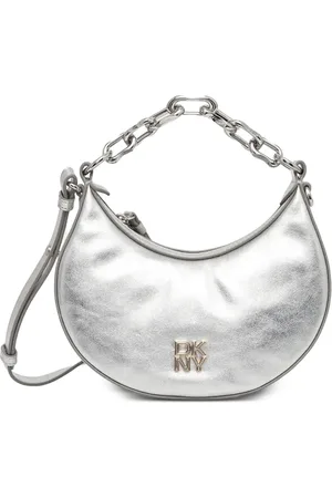 DKNY Metallic-finish cross body bag
