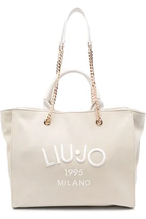 Liu Jo Logo-embroidered tote bag