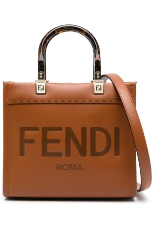 Fendi Small Sunshine leather tote bag