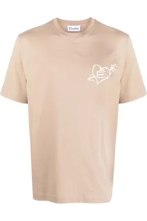 Etudes Wonder graffiti-embroidery T-shirt