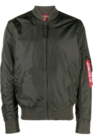 Alpha Industries Zip-sleeve bomber jacket