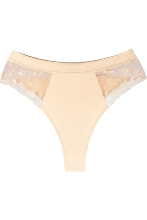 La Perla Lace-panel detail briefs