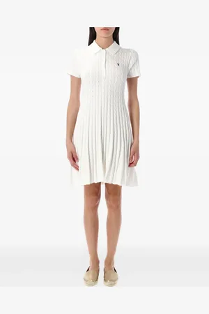 Ralph Lauren Cable-knit polo dress