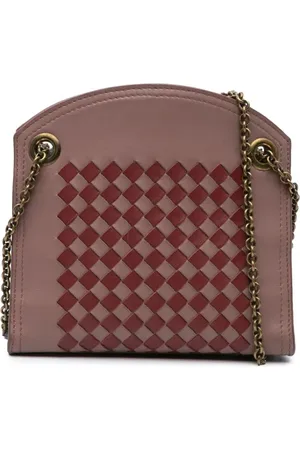 Bottega Veneta 2012-2024 Nappa Intrecciato Chain Wallet shoulder bag