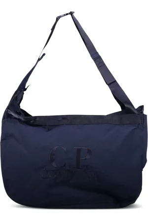 C.P. Company Plain Paper Touch logo-embroidered shoulder bag