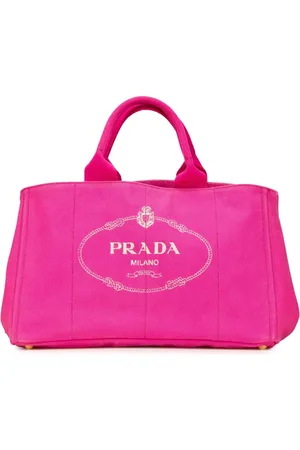 Prada 2013-2024 Large Canvas Canapa Logo satchel