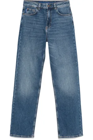 HUGO BOSS Logo-patch jeans
