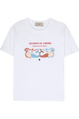 ALESSANDRO ENRIQUEZ Season Of Amore cotton T-shirt