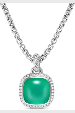 David Yurman Sterling Albion diamond pendant