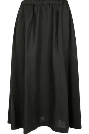 Aspesi Linen midi skirt