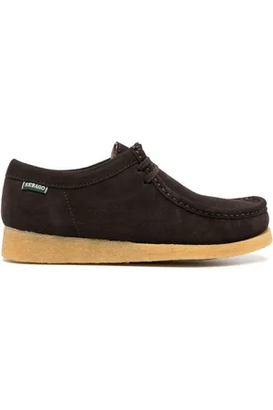 SEBAGO Koala lace-up suede loafers