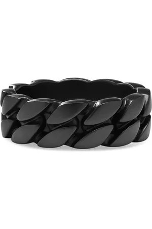 David Yurman Curb Chain band ring (8mm)
