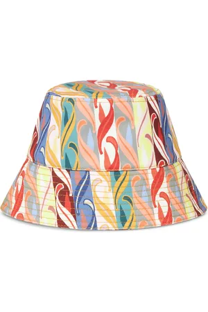 Etro Abstract-print cotton bucket hat