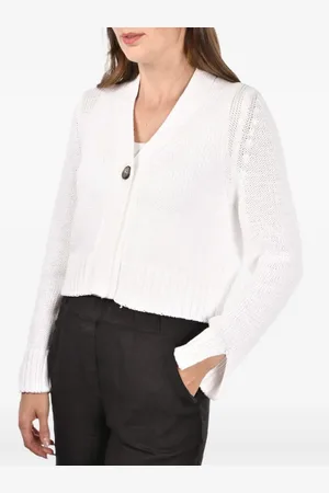 Gran Sasso Cropped buttoned cardigan