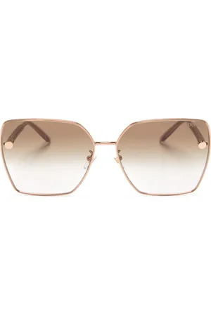 VERSACE Oversize-frame sunglasses