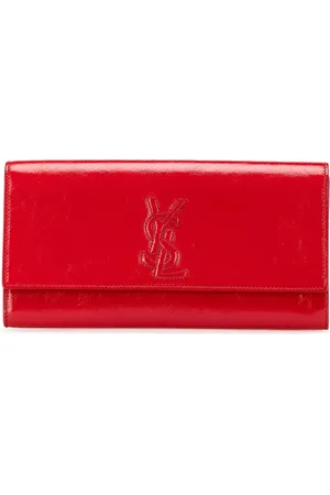 Saint Laurent 20th Century Patent Belle De Jour clutch bag