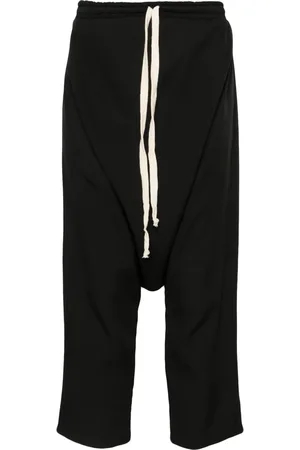 Alchemy Drawstring drop-crotch trousers