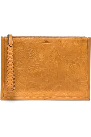 Ralph Lauren Floral-motif clutch bag