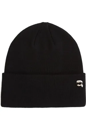 Karl Lagerfeld Ikon pins beanie