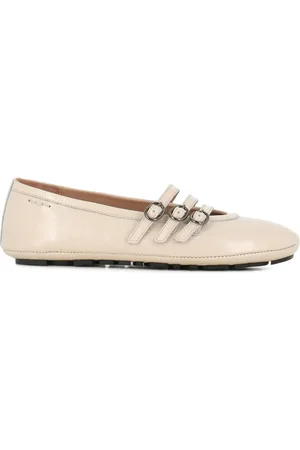 Alexander Hotto Three-buckle ballet flats
