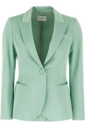 POST SCRIPTUM Crystal-embellished blazer