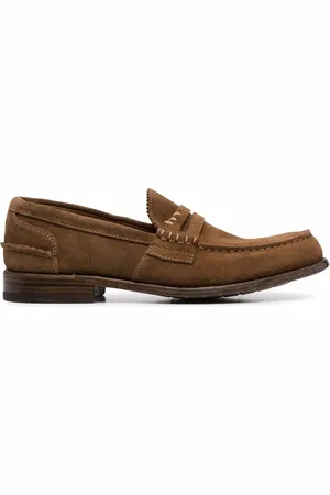 Premiata Stitch-detail penny loafers
