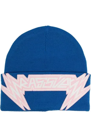 Rassvet Logo appliqué knitted beanie