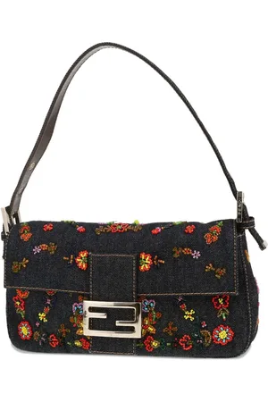 Fendi Baguette denim handbag
