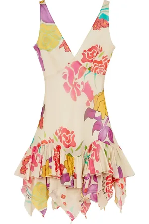 Donde Esteban Floral-print mini dress