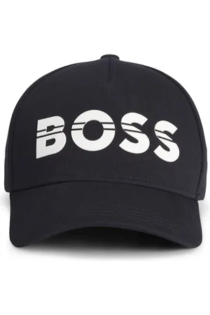 HUGO BOSS Logo-appliqué cap