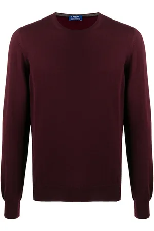BARBA Crewneck wool jumper