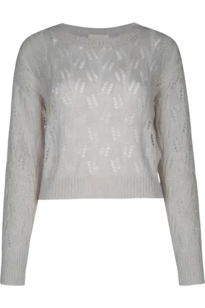 I BLUES Pointelle-knit sweater