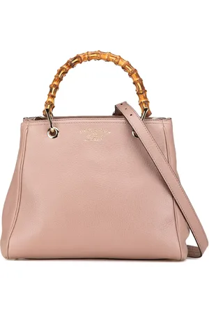 Gucci 2000-2015 Small Calfskin Bamboo Shopper satchel