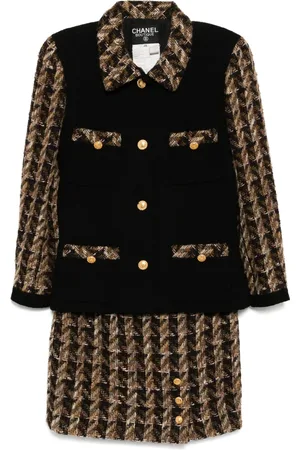 CHANEL 1990-2000s setup suit jacket skirt