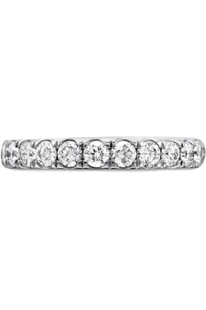 David Yurman Platinum DY Eden Partway diamond band ring (2.8mm)