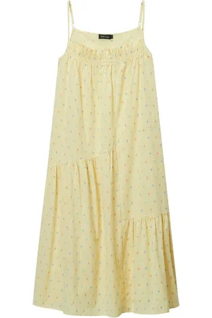 tout a coup Gingham check midi dress