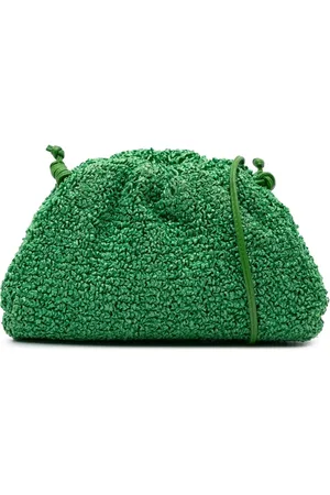 Bottega Veneta 2012-2024 Boucle Raffia The Mini Pouch crossbody bag